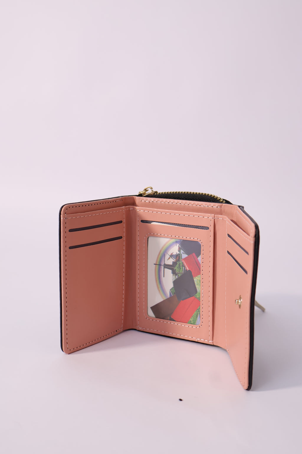 Cartera Billetera Corta de Mujer con Monedero y Porta Tarjetas