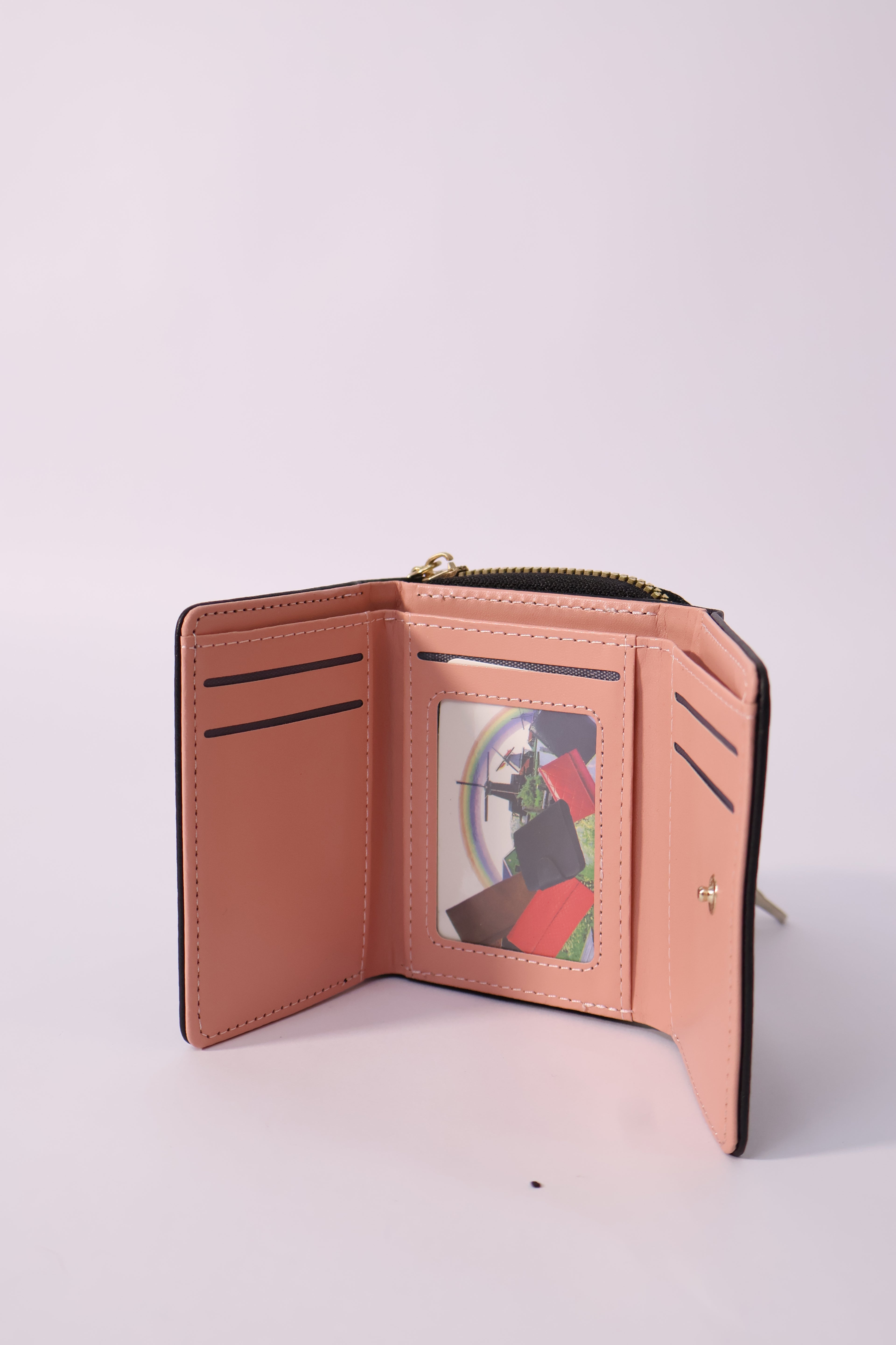 Cartera Billetera Corta de Mujer con Monedero y Porta Tarjetas
