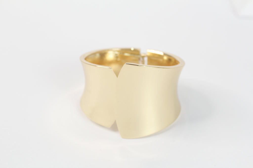 Brazalete "Sculpted Gold"